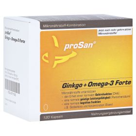 PROSAN Ginkgo+Omega-3 Forte Kapseln – PZN 9771153 (PZN 9771153) из Германии