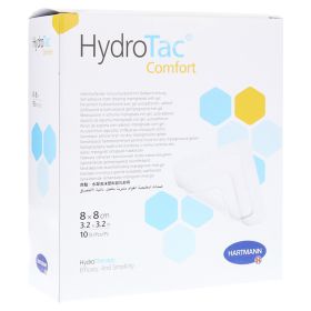 HYDROTAC comfort Schaumverband 8x8 cm steril – PZN 3452636 (PZN 3452636) из Германии