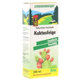 KAKTUSFEIGE Saft Bio Schoenenberger – PZN 5566189 (PZN 5566189) из Германии