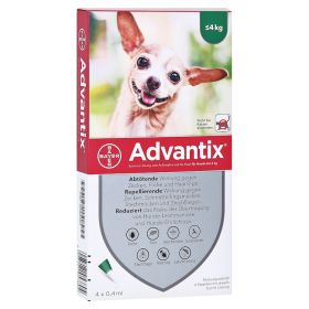 ADVANTIX Spot-on Lsg.z.Auftr.a.d.H.f.Hund bis 4 kg – PZN 2362500 (PZN 2362500) из Германии