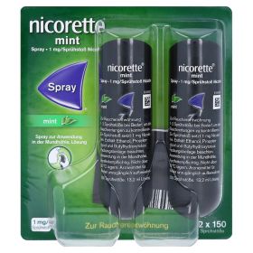 NICORETTE Mint Spray 1 mg/Sprühstoß – PZN 14333277 (PZN 14333277) из Германии