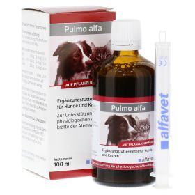 PULMO ALFA Ergänzungsfutterm.flüss.f.Hunde/Katzen – PZN 12522011 (PZN 12522011) из Германии