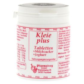 KLEIE PLUS Weizenkleie Tabletten – PZN 2519781 (PZN 2519781) из Германии