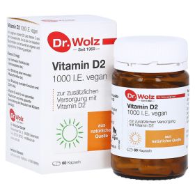VITAMIN D2 1000 I.E. vegan Kapseln – PZN 9536831 (PZN 9536831) из Германии