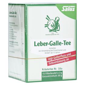 LEBER GALLE-Tee Kräutertee Nr.18a Salus Filterbtl. – PZN 6059684 (PZN 6059684) из Германии