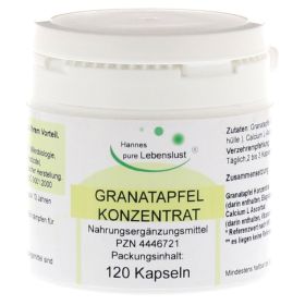GRANATAPFEL KONZENTRAT 40% Vegi Kapseln – PZN 4446721 (PZN 4446721) из Германии
