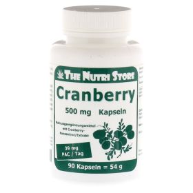 CRANBERRY 500 mg Kapseln – PZN 3418674 (PZN 3418674) из Германии