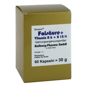 FOLSÄURE+VITAMIN B6+B12 Komplex N Kapseln – PZN 12569001 (PZN 12569001) из Германии