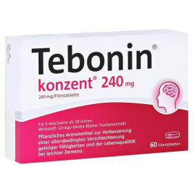 Tebonin konzent 240mg – PZN 7752039 (PZN 7752039) из Германии