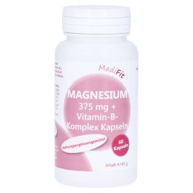 MAGNESIUM 375 mg+Vitamin B Komplex Kapseln – PZN 11668468 (PZN 11668468) из Германии