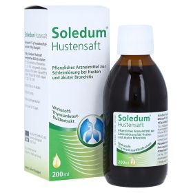 SOLEDUM Hustensaft – PZN 3920072 (PZN 3920072) из Германии