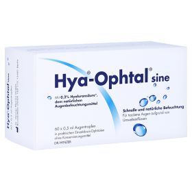 HYA Ophtal sine Augentropfen – PZN 4394728 (PZN 4394728) из Германии