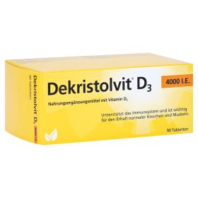 Dekristolvit D3 4.000 I.E. Tabletten – PZN 10818598 (PZN 10818598) из Германии