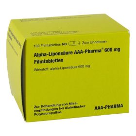 Alpha-Liponsäure AAA-Pharma 600mg – PZN 12415999 (PZN 12415999) из Германии