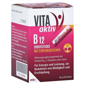 VITA AKTIV B12 Direktsticks mit Eiweißbausteinen – PZN 12726334 (PZN 12726334) из Германии