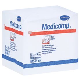 MEDICOMP Vlieskomp.unsteril 10x10 cm 4lagig – PZN 4783855 (PZN 4783855) из Германии