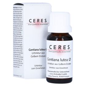 CERES Gentiana lutea Urtinktur – PZN 12724921 (PZN 12724921) из Германии