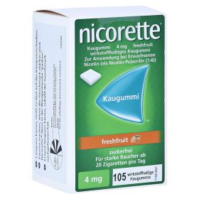 Nicorette 4mg freshfruit – PZN 7274835 (PZN 7274835) из Германии