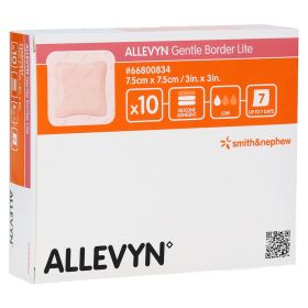 ALLEVYN Gentle Border Lite 7,5x7,5 cm Schaumverb. – PZN 10929553 (PZN 10929553) из Германии