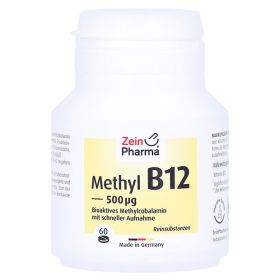 Vitamin B12 500 µg Methylcobalamin Lutschtabletten – PZN 11161255 (PZN 11161255) из Германии