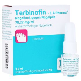 Terbinafin-1A Pharma Nagellack gegen Nagelpilz 78,22mg/ml – PZN 16874327 (PZN 16874327) из Германии