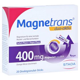 MAGNETRANS duo-aktiv 400 mg Sticks – PZN 14367589 (PZN 14367589) из Германии