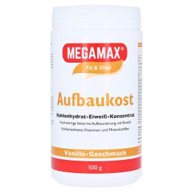 MEGAMAX Aufbaukost Vanille Pulver – PZN 3246523 (PZN 3246523) из Германии