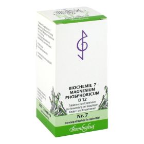 BIOCHEMIE 7 Magnesium phosphoricum D 12 Tabletten – PZN 1073685 (PZN 1073685) из Германии