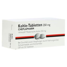 Kohle-Tabletten 250mg – PZN 4257397 (PZN 4257397) из Германии