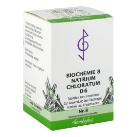 BIOCHEMIE 8 Natrium chloratum D 6 Tabletten – PZN 1073739 (PZN 1073739) из Германии