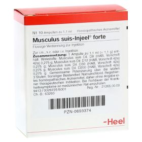 MUSCULUS SUIS Injeel forte Ampullen – PZN 693374 (PZN 693374) из Германии