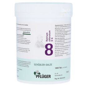 BIOCHEMIE Pflüger 8 Natrium chloratum D 6 Tabl. – PZN 6319406 (PZN 6319406) из Германии