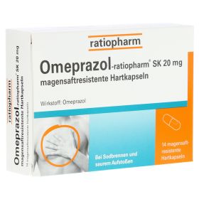 Omeprazol-ratiopharm SK 20mg – PZN 6113366 (PZN 6113366) из Германии