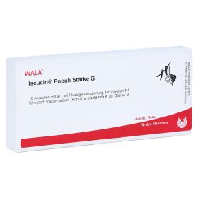 ISCUCIN populi Stärke G Ampullen – PZN 4429409 (PZN 4429409) из Германии