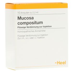 MUCOSA compositum Ampullen – PZN 4313575 (PZN 4313575) из Германии