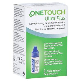ONE TOUCH Ultra Plus Kontrolllösung mittel – PZN 13881539 (PZN 13881539) из Германии
