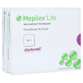 MEPILEX Lite Schaumverband 7,5x8,5 cm steril – PZN 12639279 (PZN 12639279) из Германии