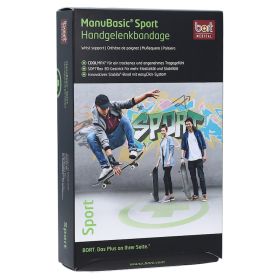 BORT ManuBasic Sport Bandage li.L schw./grün – PZN 2740221 (PZN 2740221) из Германии