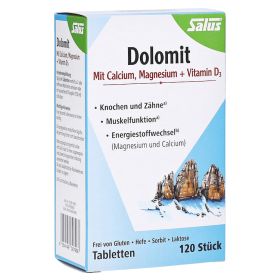 DOLOMIT Tabletten m.Calcium Magnesium Vit.D3 Salus – PZN 7798260 (PZN 7798260) из Германии