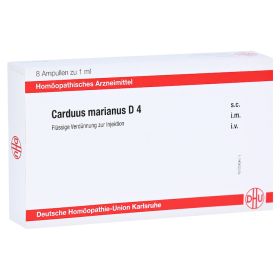 CARDUUS MARIANUS D 4 Ampullen – PZN 11704939 (PZN 11704939) из Германии