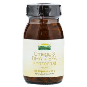 Omega-3 DHA + EPA Vegan Konzentrat Kapseln – PZN 12499536 (PZN 12499536) из Германии