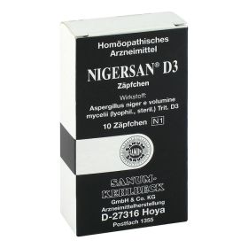 NIGERSAN D 3 Suppositorien – PZN 3206914 (PZN 3206914) из Германии