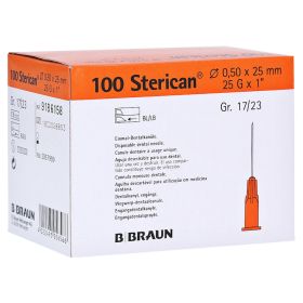 STERICAN Dentalkan.Luer 0,5x25 mm – PZN 2057990 (PZN 2057990) из Германии