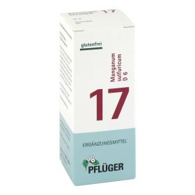 BIOCHEMIE Pflüger 17 Manganum sulfuricum D 6 Tabl. – PZN 6322331 (PZN 6322331) из Германии