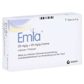 EMLA 25mg/g + 25mg/g – PZN 13231250 (PZN 13231250) из Германии