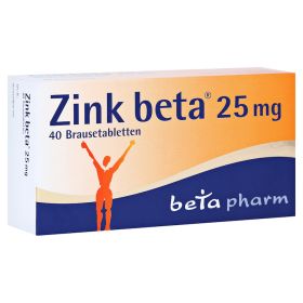 Zink beta 25mg – PZN 8690613 (PZN 8690613) из Германии