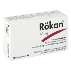 Rökan 40mg – PZN 7446704 (PZN 7446704) из Германии