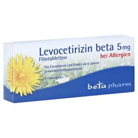 Levocetirizin beta 5mg – PZN 16006192 (PZN 16006192) из Германии