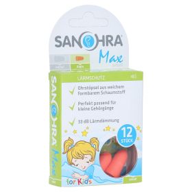 SANOHRA max Gehörschutzstöpsel f.Kinder – PZN 13887944 (PZN 13887944) из Германии