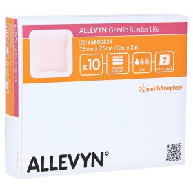 ALLEVYN Gentle Border Lite 7,5x7,5 cm Schaumverb. – PZN 9431210 (PZN 9431210) из Германии